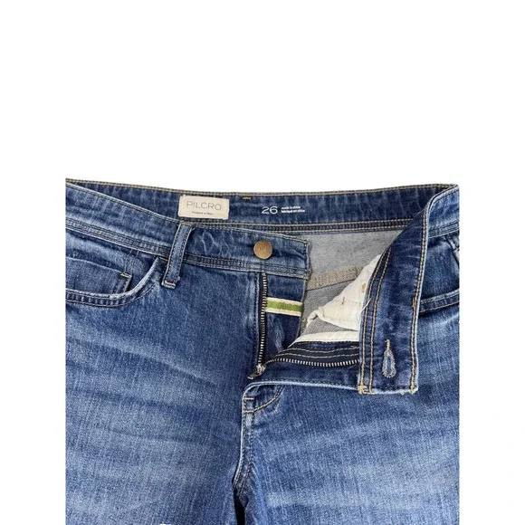 Anthropologie Pilcro Shorts Denim Blue Jean Size 26 - Picture 11 of 11